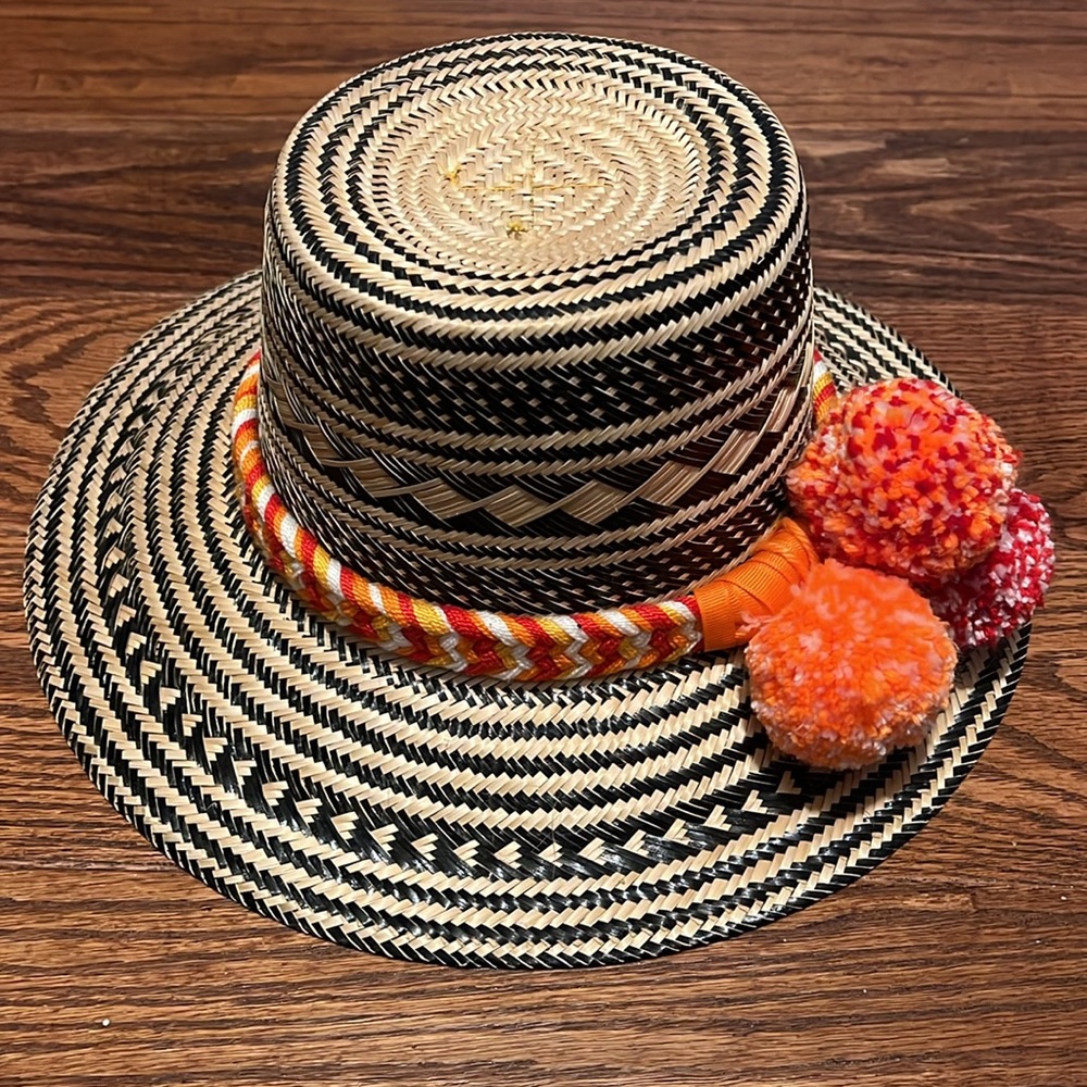 Wayuu Iraka Palm Straw Hat